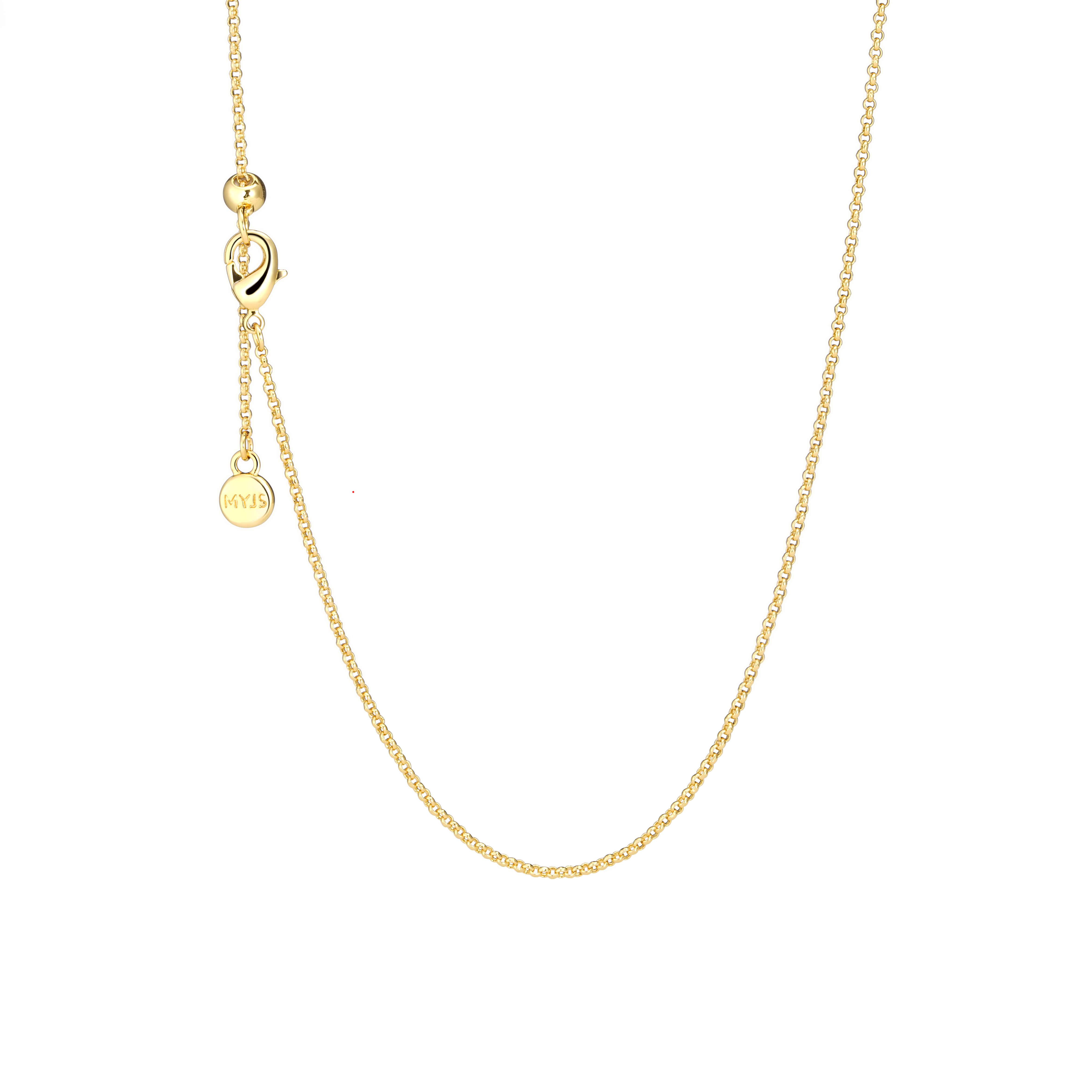 Adjustable 45CM Necklace Chain Gold Plated