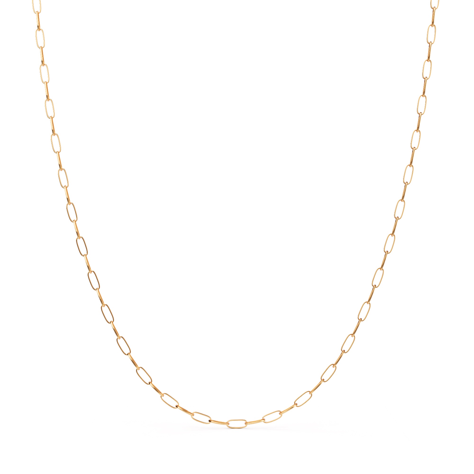 Cable Carrier Necklace Rose Gold Plated